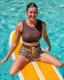 STORMY WOMEN'S BOARD SHORTS - COCO CONFETTI
