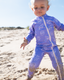 SIDNEY FULL COVERAGE KIDS SWIM SUIT - SEASHORE