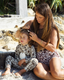 SIDNEY FULL COVERAGE KIDS SWIM SUIT - COCO CONFETTI