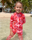 SIDNEY FULL COVERAGE KIDS SWIM SUIT - EVERYTHING'S ROSIE