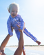 SIDNEY FULL COVERAGE KIDS SWIM SUIT - SEASHORE