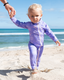 SIDNEY FULL COVERAGE KIDS SWIM SUIT - SEASHORE
