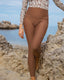 LEMBONGAN SURF LEGGINGS - CHOCOLATE