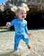 SIDNEY FULL COVERAGE KIDS SWIM SUIT - EVERYTHING'S SALTY