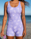 HARPER SHORTY SURF SUIT - SEASHORE