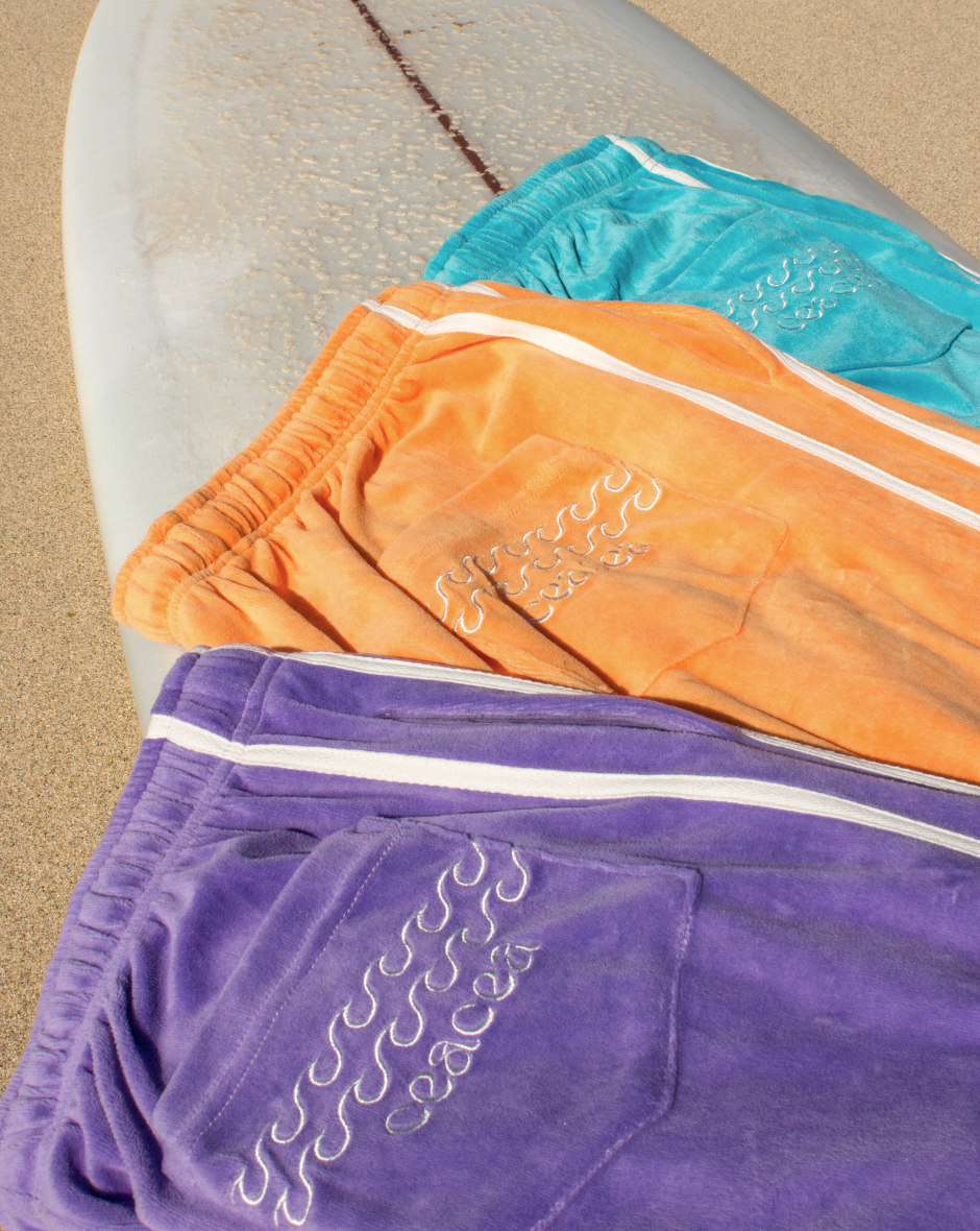 Dawnie Surf Trackies – Tangerine