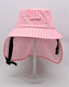 SURF HAT - PINK GINGHAM