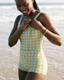 HARPER SHORTY SURF SUIT - BEACH BLOSSOM