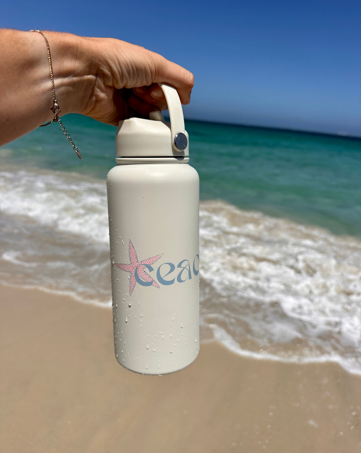 CEACEA Water Bottle – White