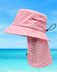 SURF HAT - PINK GINGHAM