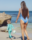 SIDNEY FULL COVERAGE KIDS SWIM SUIT - ZIGZAG