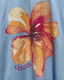 HIBISCUS TEE - POWDER BLUE