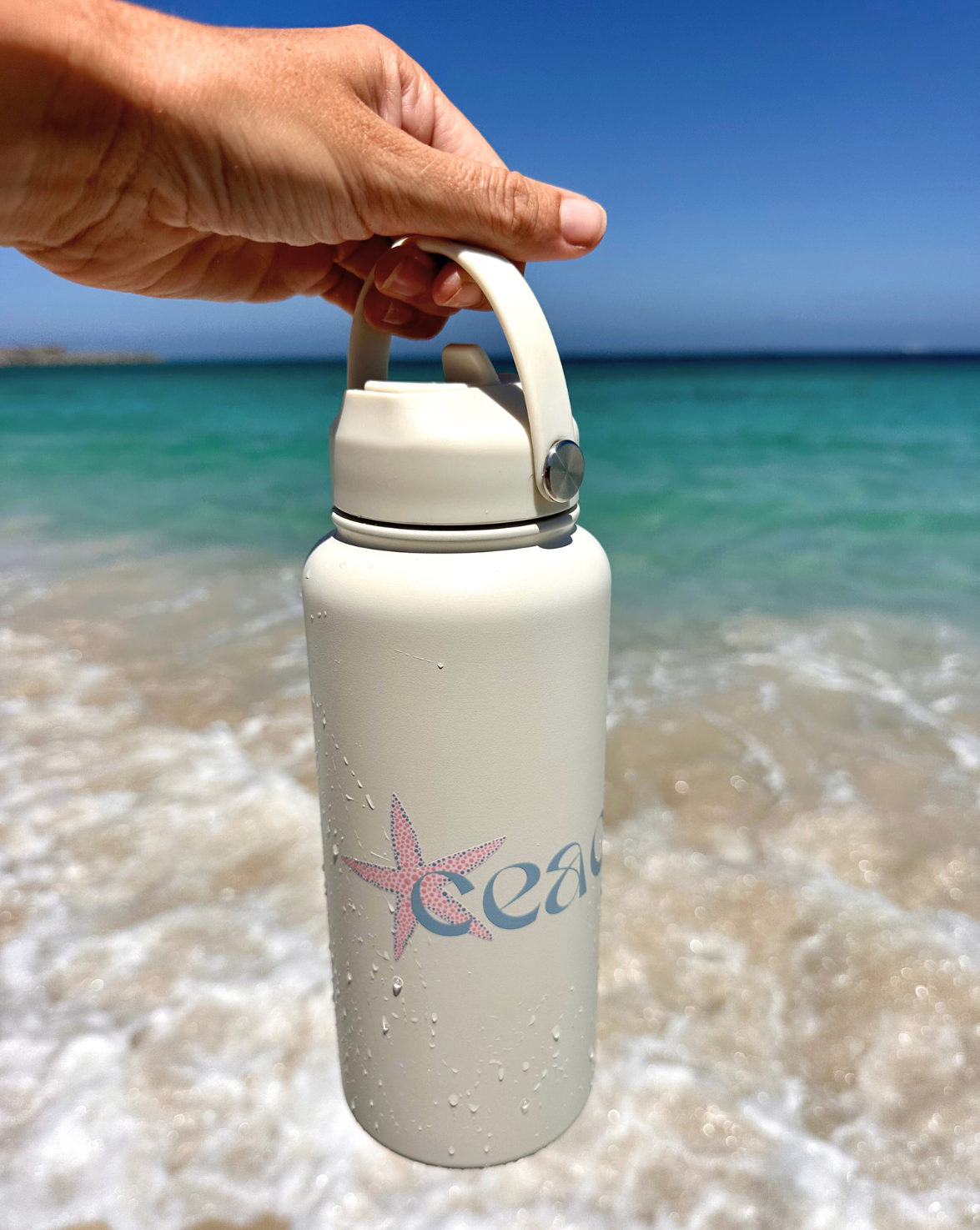 CEACEA Water Bottle – White