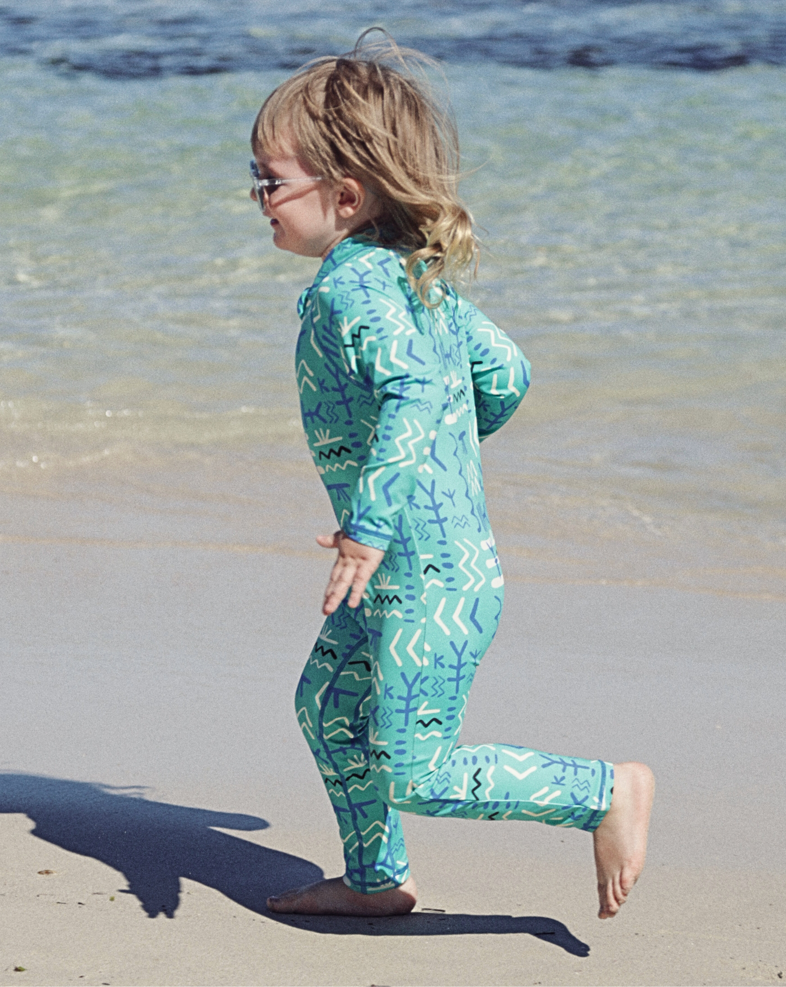 Sidney Full Coverage Kids Swim Suit – Zig Zag