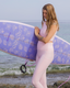 LEMBONGAN SURF LEGGINGS - LIGHT PINK