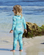 SIDNEY FULL COVERAGE KIDS SWIM SUIT - ZIGZAG