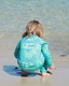 SIDNEY FULL COVERAGE KIDS SWIM SUIT - ZIGZAG