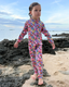 SIDNEY FULL COVERAGE KIDS SWIM SUIT - TROPICANA