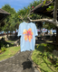 HIBISCUS TEE - POWDER BLUE
