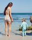 SIDNEY FULL COVERAGE KIDS SWIM SUIT - PALMS