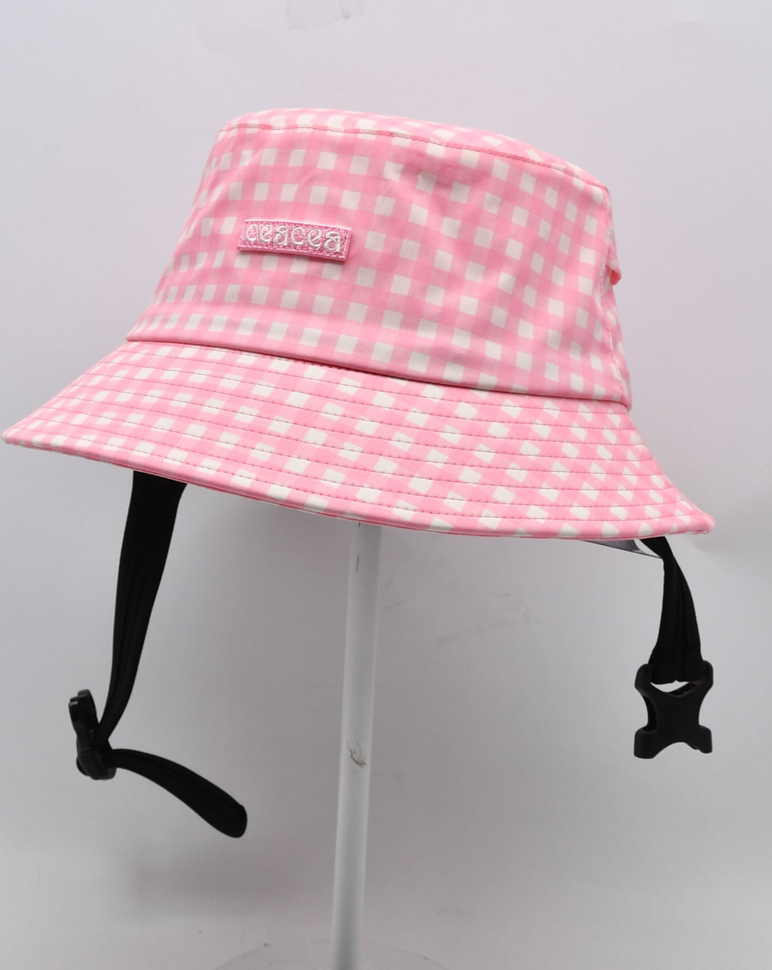 Surf Hat Kids & Adults – Pink Gingham