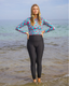 LEMBONGAN SURF LEGGINGS - BLACK