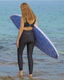 LEMBONGAN SURF LEGGINGS - BLACK