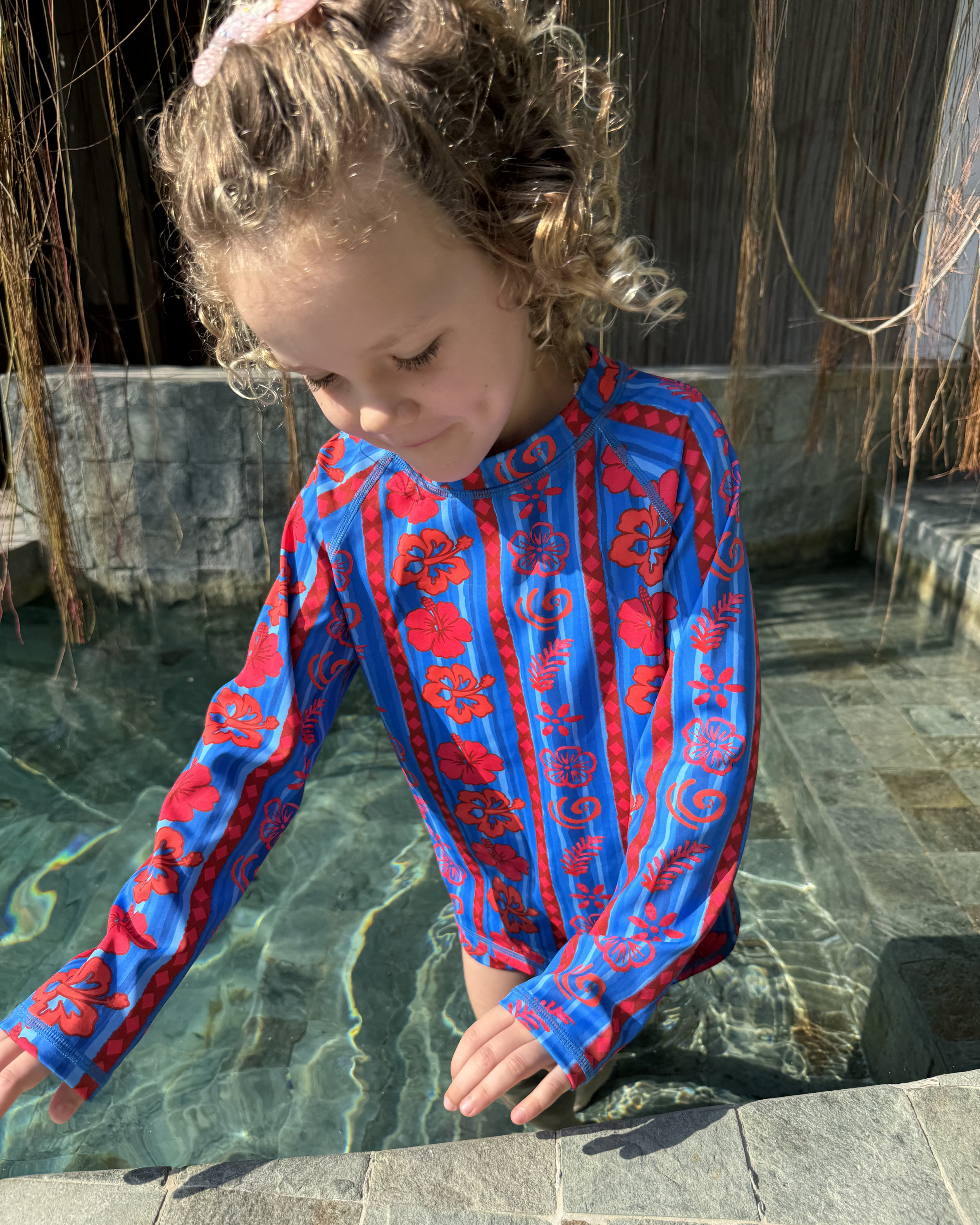 Kids Rashie – Solara Rouge