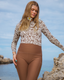 LEMBONGAN SURF LEGGINGS - CHOCOLATE