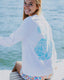 MERMAID LONG SLEEVE TEE - WHITE