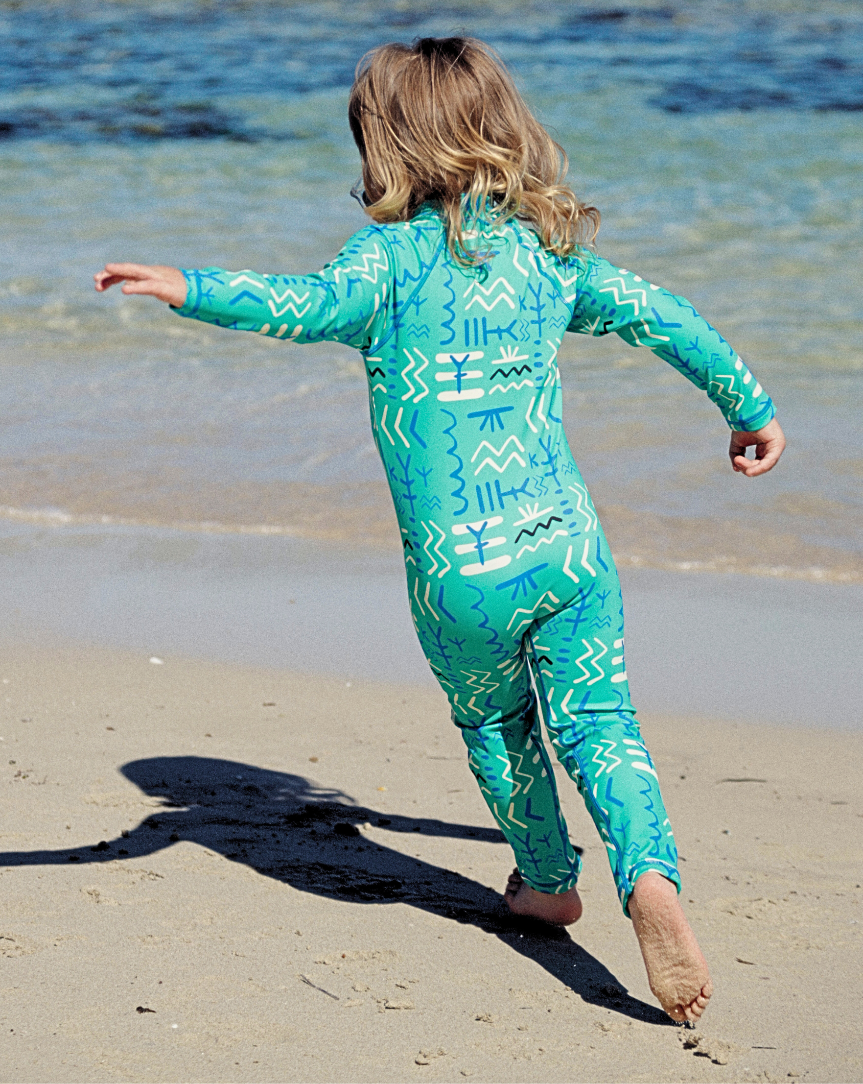 Sidney Full Coverage Kids Swim Suit – Zig Zag