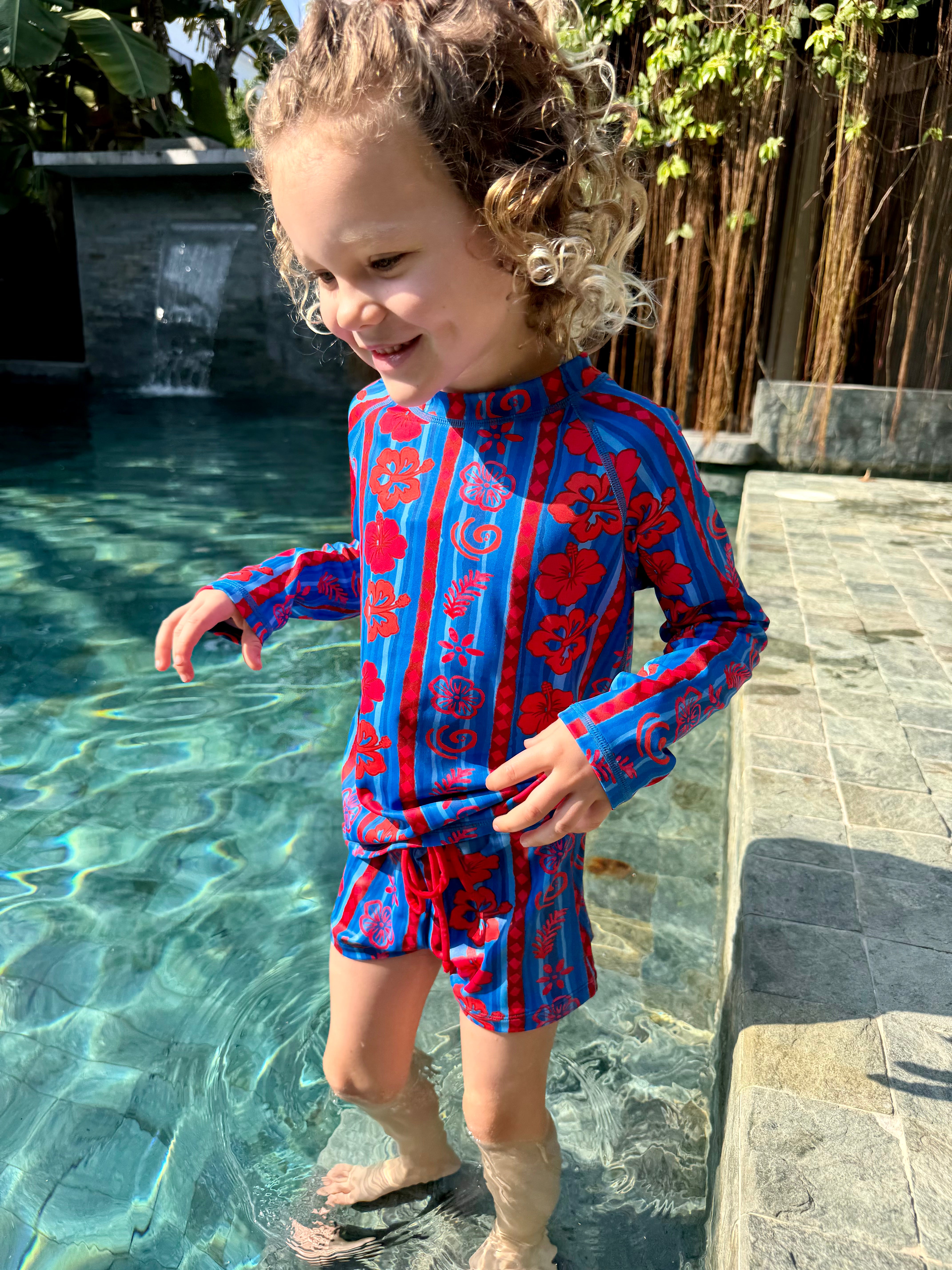 Kids Swim Shorts – Solara Rouge