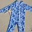 SIDNEY LONG LEG KIDS SUIT - SANTORINI