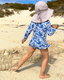 LOLA KIDS SURF SUIT - SANTORINI