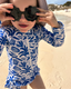 LOLA KIDS SURF SUIT - SANTORINI