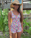 HARPER SHORTY SURF SUIT - TROPICANA