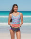 HARPER SHORTY SURF SUIT - VACAY VIBES