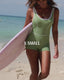 HARPER SHORTY SURF SUIT - SUNDARI COCOA