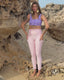 LEMBONGAN SURF LEGGINGS - LIGHT PINK