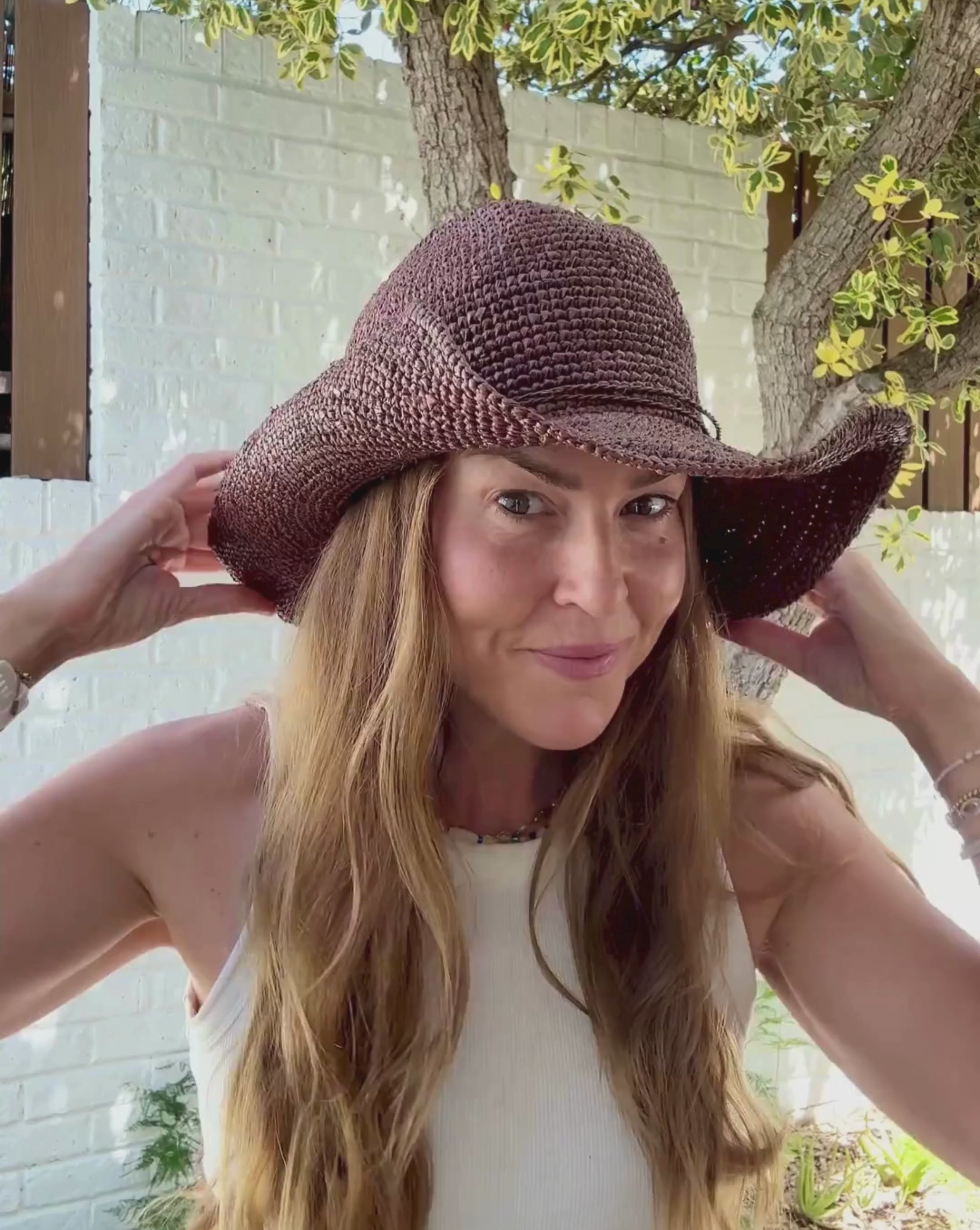 Raffia Cowboy Hat