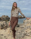 LEMBONGAN SURF LEGGINGS - CHOCOLATE