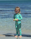 SIDNEY FULL COVERAGE KIDS SWIM SUIT - ZIGZAG