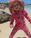 SIDNEY FULL COVERAGE KIDS SWIM SUIT - EVERYTHING'S ROSIE