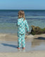 SIDNEY FULL COVERAGE KIDS SWIM SUIT - PALMS
