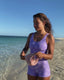 HARPER SHORTY SURF SUIT - SEASHORE