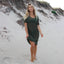 THE INDI DRESS - GREEN