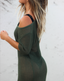 THE INDI DRESS - GREEN